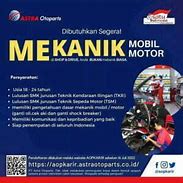 Loker Mekanik Motor Terdekat