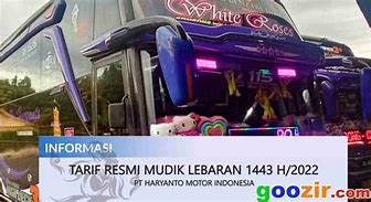 Tarif Po Haryanto Terbaru